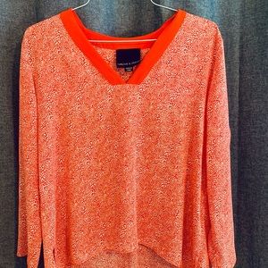 Coral Harlowe and Graham high/low blouse